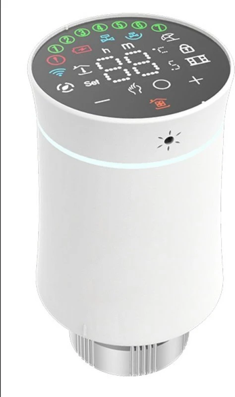 Renov8 Zigbee Termostatinis radiatoriaus vožtuvas - Baltas
