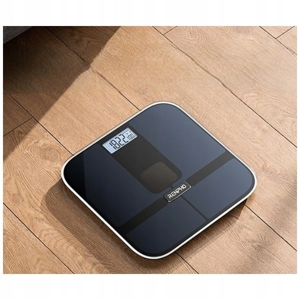Svarstyklės RENPHO Elis Solar 2 Smart Scale Juodas