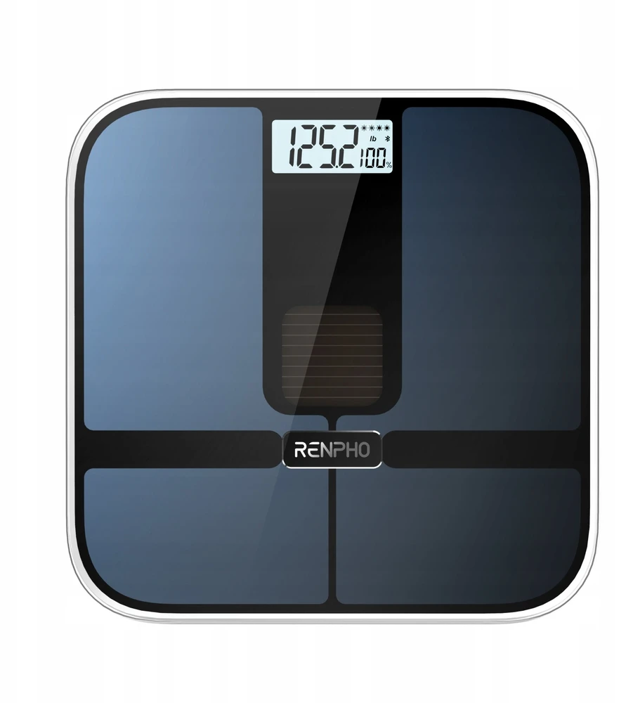 Svarstyklės RENPHO Elis Solar 2 Smart Scale Juodas
