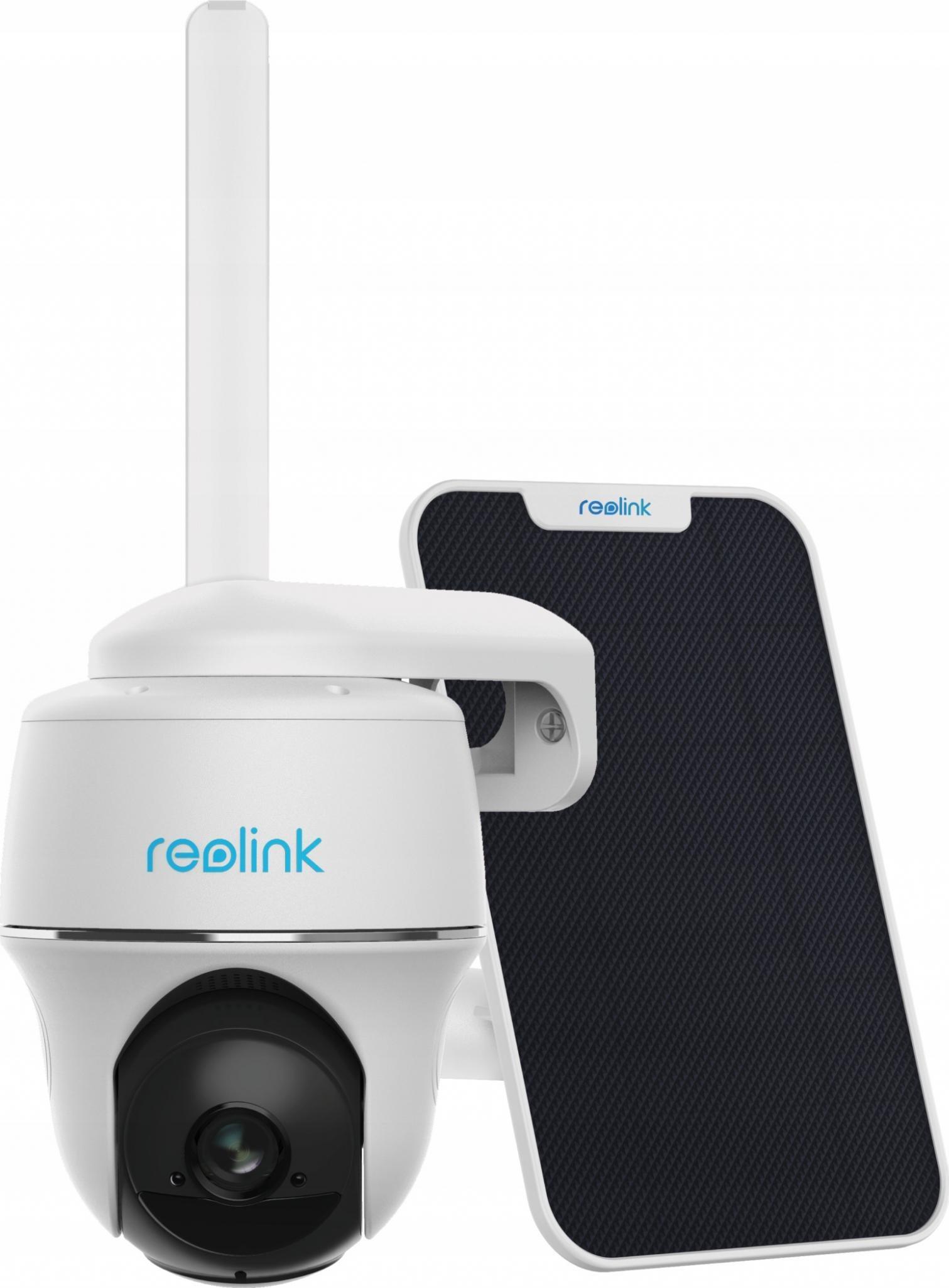 Reolink | IP kamera | Go PT Plus | Kupolas | 4 MP | Fiksuotas | IP64 | H.265 | „MicroSD“ (maks. 128 GB) | Baltas