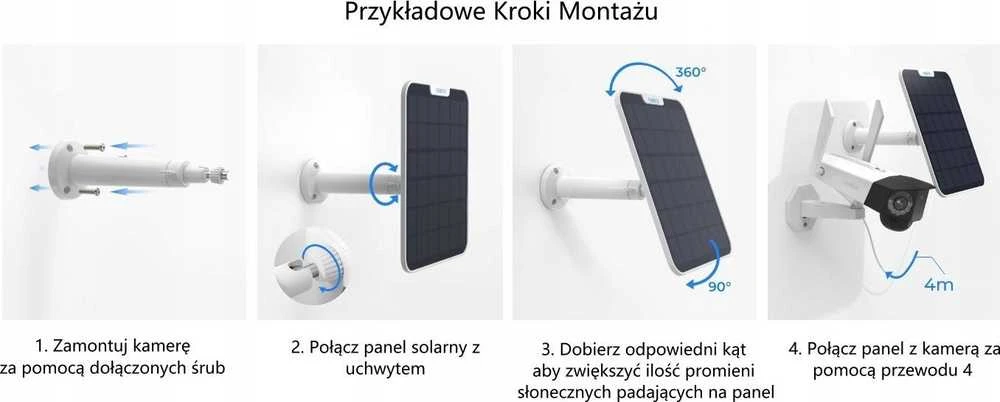 Saulės energijos plokštė Reolink Solar Panel 2