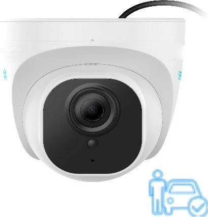 Reolink | IP kamera | RLC-520A | Kupolas | 5 MP | Fiksuotas objektyvas | Maitinimas per Ethernet (PoE) | IP66 | H.264 | „MicroSD“ (maks. 256 GB) | Baltas