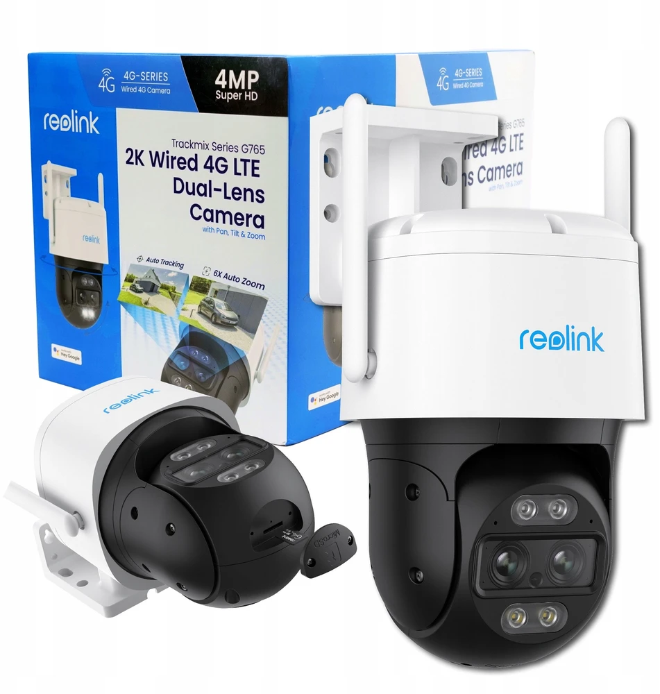 „Reolink TrackMix“ serijos G765 LTE lauko IP kamera