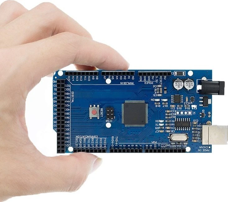 „Mega2560 r3“ modulio plokštė, suderinama su „Atmega“ ir „Arduino“