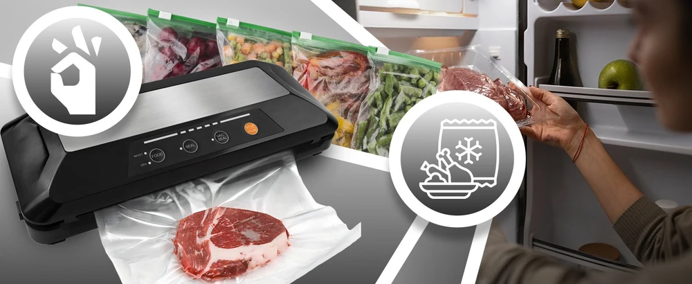 Retoo Vakuuminė pakavimo mašina SealPro, 110W