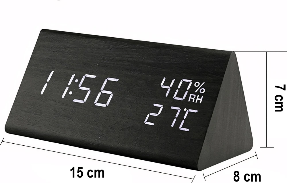 Zegar Skaitmeninis žadintuvas ClockPro