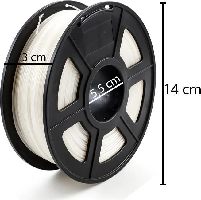 Filament Pf pla rašiklio balto spausdintuvo kaitinimo siūlelio papildymas, 68 m, 3D rašiklis, 1,75 mm -e491