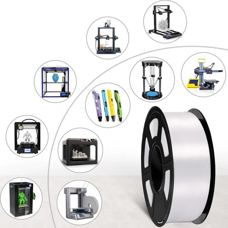 Filament Pf pla rašiklio balto spausdintuvo kaitinimo siūlelio papildymas, 68 m, 3D rašiklis, 1,75 mm -e491