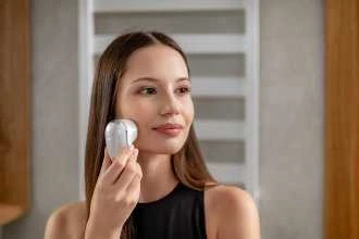 Feiyu Tech Sveikata ir asmeninė priežiūra - KiCA iBeauty Sonic Veido Liftingo Masažuoklis su EMS, 50 min. veikimo laikas, perlas