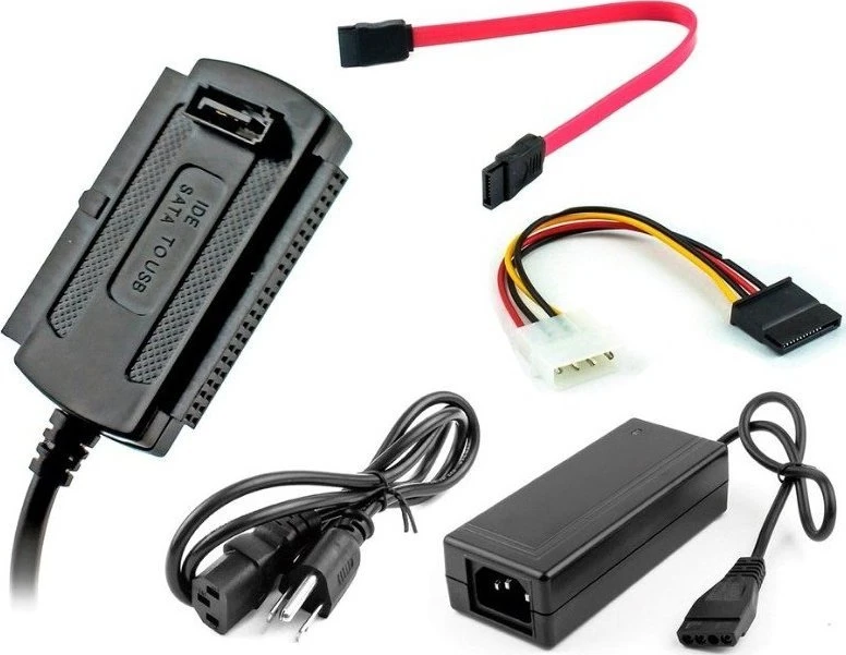 USB į SATA ATA IDE 2.5 3.5 adapteris / USB į SATA ATA IDE 2.5 3.5 adapteris