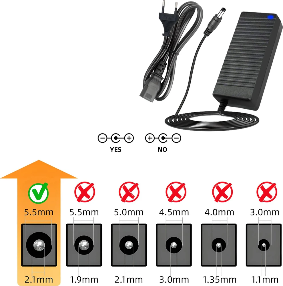 Retoo Maitinimo šaltinis Maitinimo kištukas RGB LED juostoms 12V DC 10A 120W / LED RGB juostelių įkroviklis su kištuku 12V DC 10A 120W