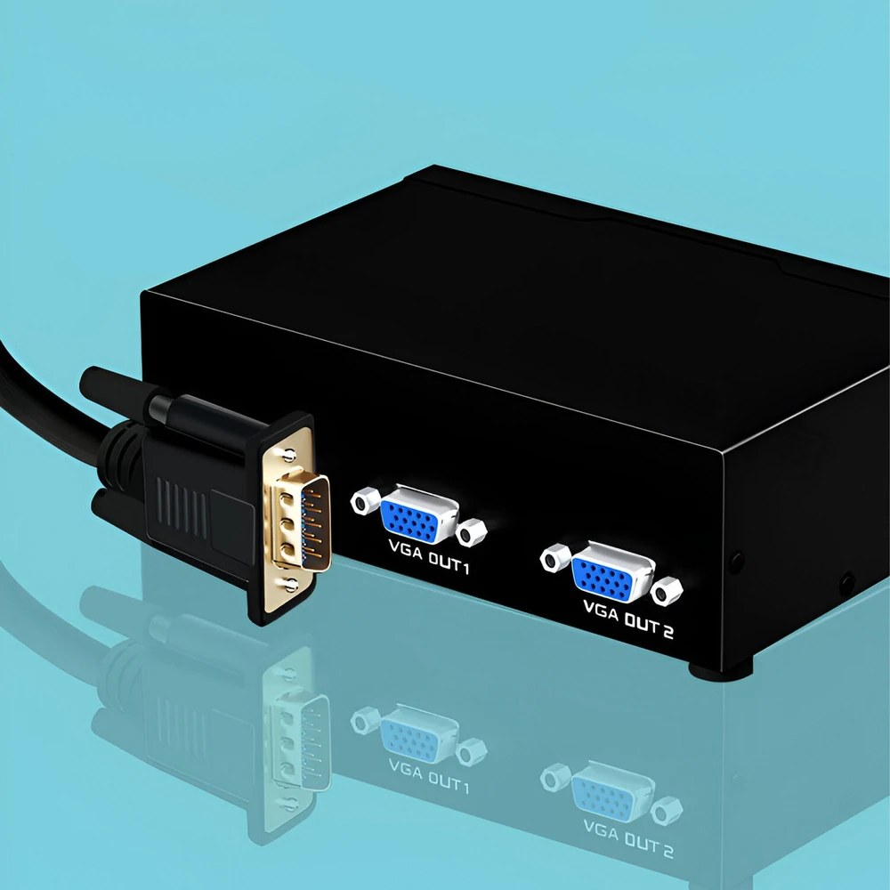 Retoo Dvi-I į VGA D-Sub DVI 24+5 dvigubos jungties kabelis 140 cm monitoriui