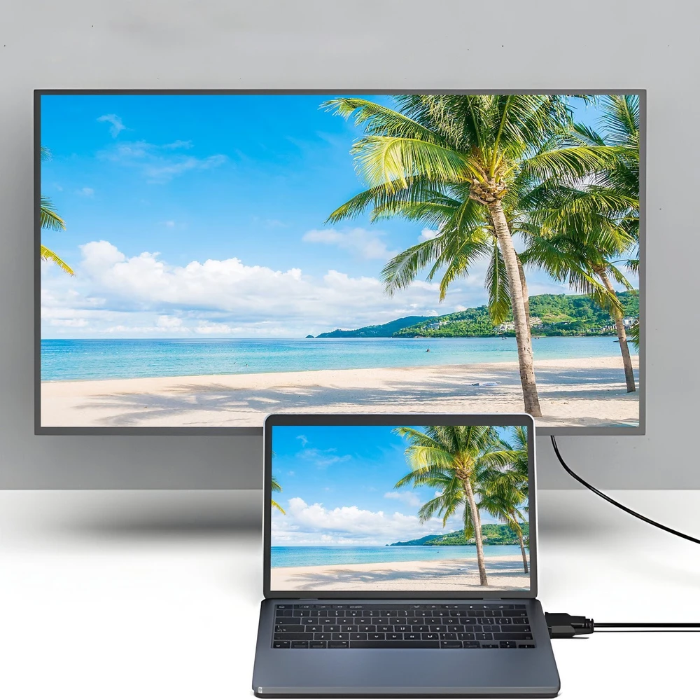 Retoo Dvi-I į VGA D-Sub DVI 24+5 dvigubos jungties kabelis 140 cm monitoriui