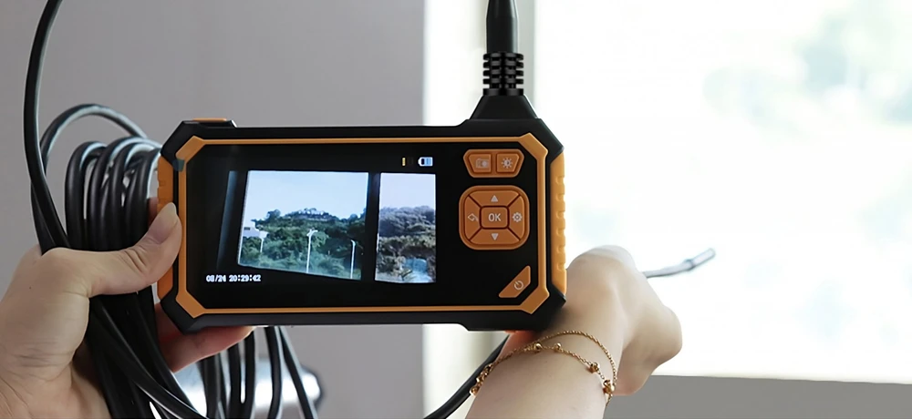 Skaitmeninė LCD endoskopinė kamera TechScope KD10413, 4,3", 1080P