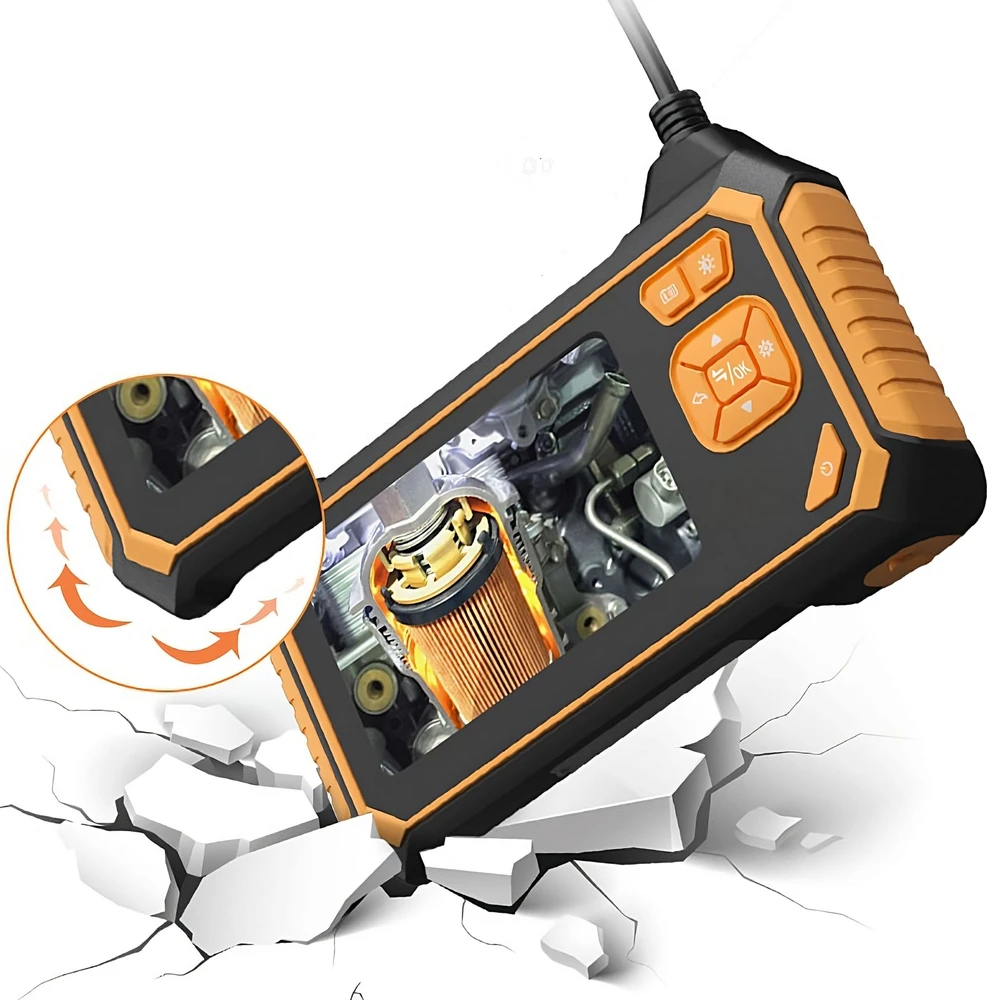Skaitmeninė LCD endoskopinė kamera TechScope KD10413, 4,3", 1080P