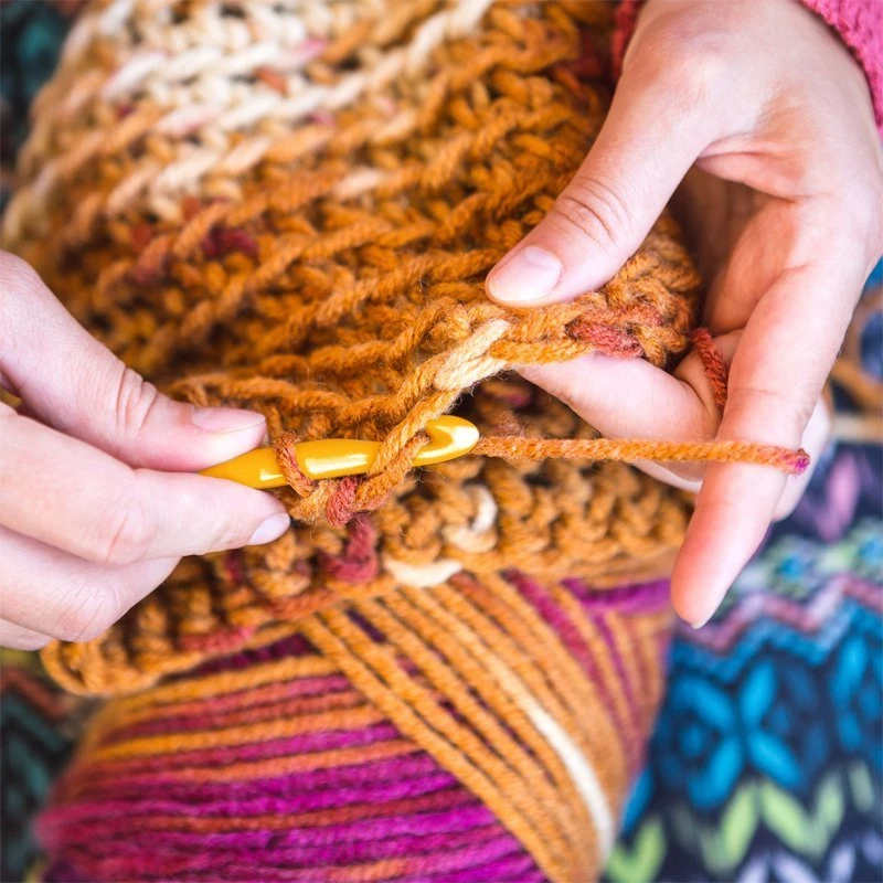 Zestaw Nėrimo vąšelių rinkinys su priedais CraftKit