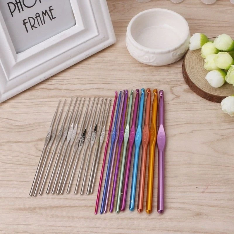 Zestaw Nėrimo vąšelių rinkinys su priedais CraftKit