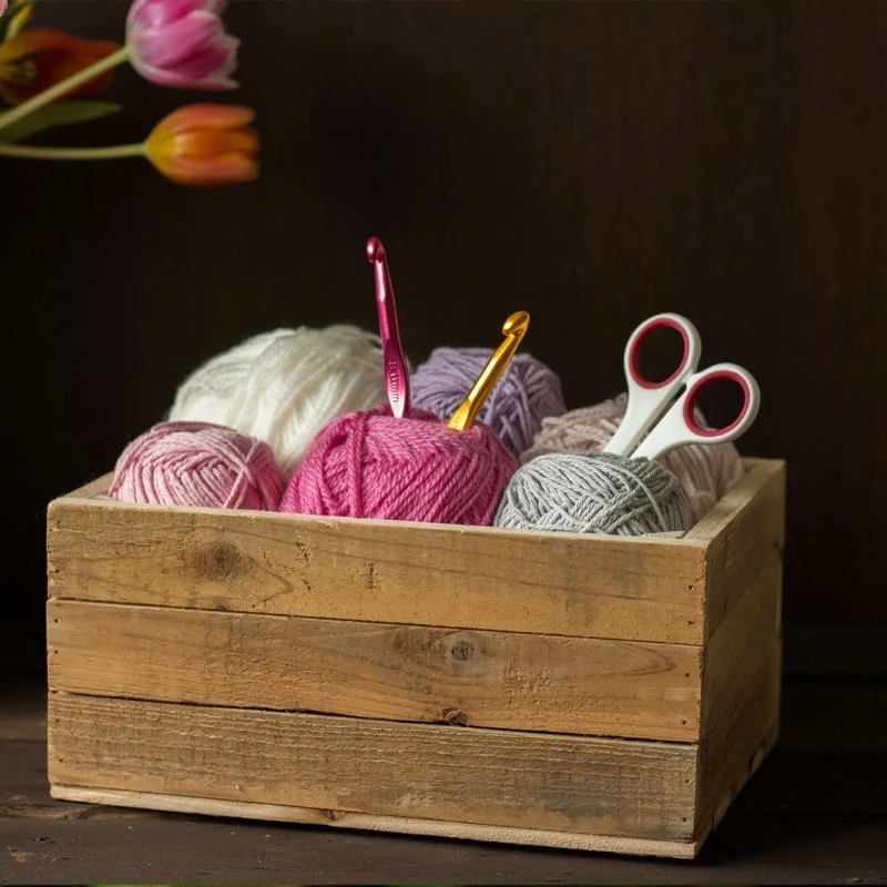 Zestaw Nėrimo vąšelių rinkinys su priedais CraftKit