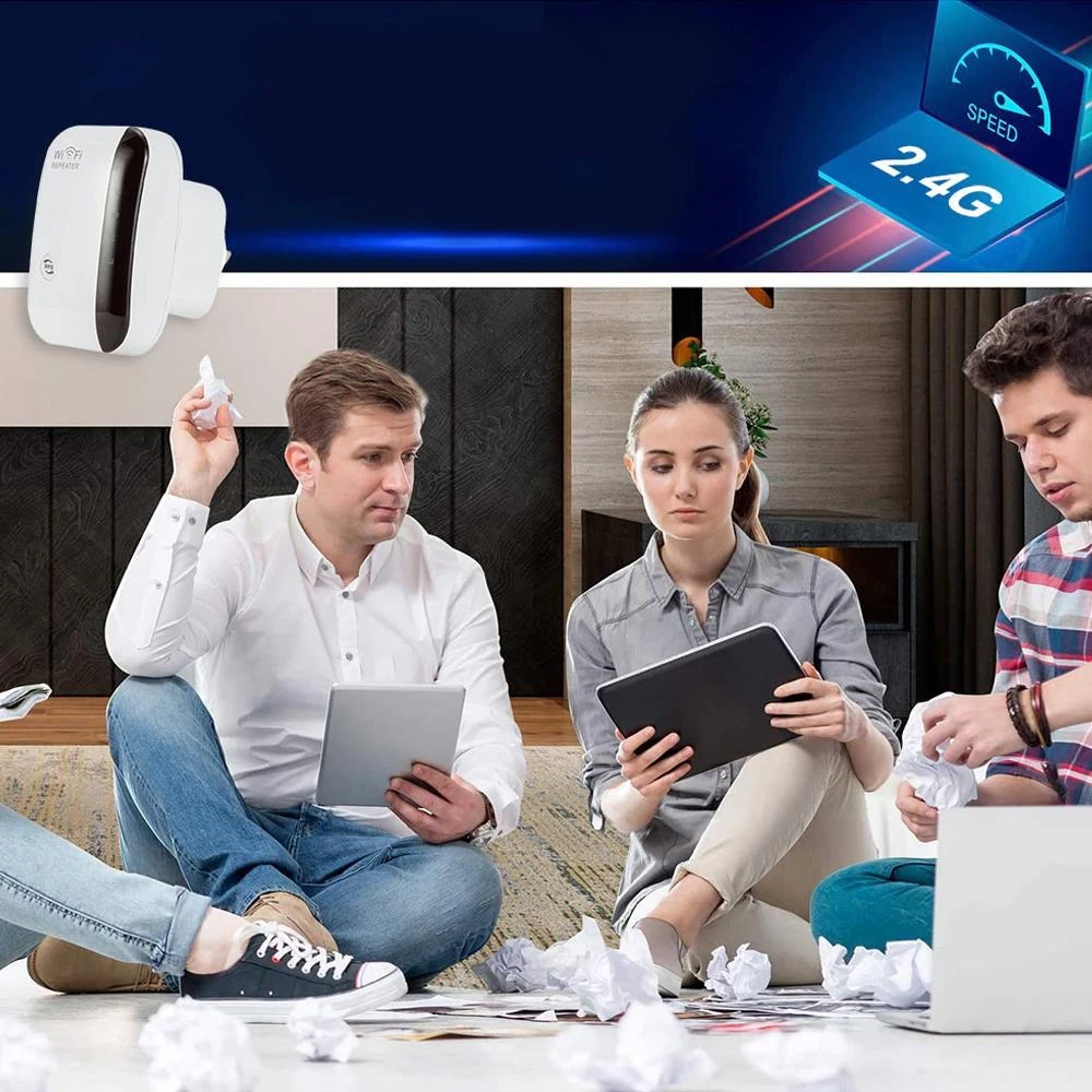 Maršrutizatorius Wzmacniacz Stiprintuvas „Wi-Fi“ signalo stiprintuvas