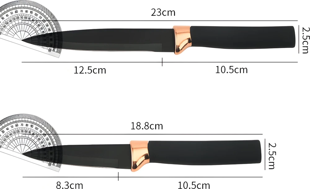 Zestaw Blackstone Peilių rinkinys su stovu, 5 dalių