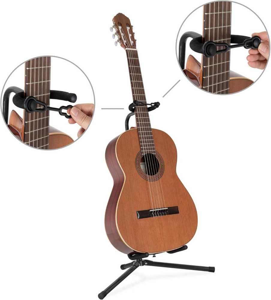 Retoo SUPRIMO GS2 sulankstomas grindų stovas gitarai