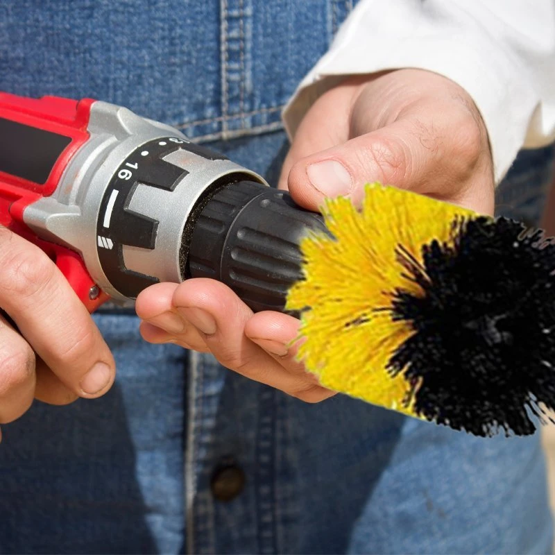 Szczotki Grąžtų ir atsuktuvų valymo šepetėliai, valymo pagalvėlių rinkinys, 22 dalys -o340