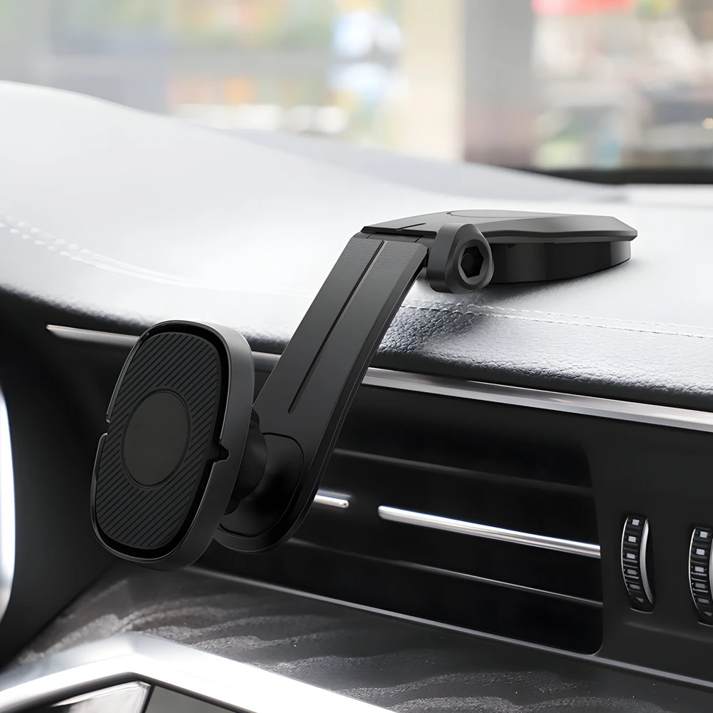 Uchwyt Laikiklis Magnetinis automobilinis telefono laikiklis, magnetas prietaisų skydeliui, kabinai, priekiniam stiklui