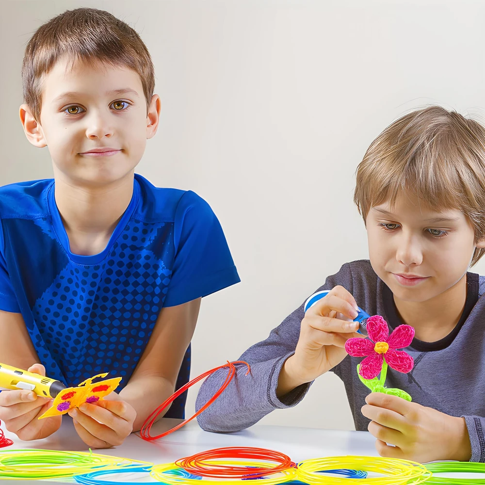 3D rašiklio filamento užpildas 1,75 mm, 100 m, 20 spalvų x 5 m - d038