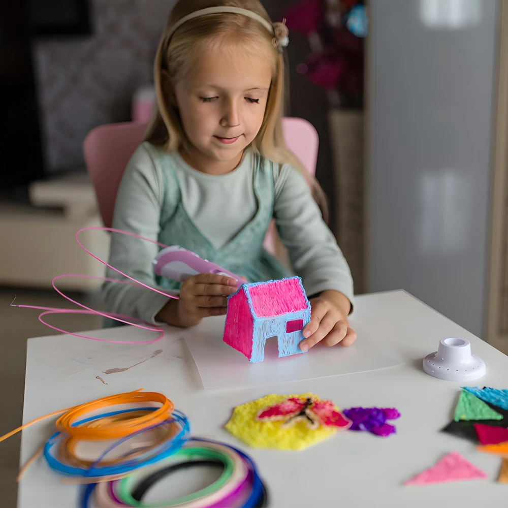 3D rašiklio filamento užpildas 1,75 mm, 100 m, 20 spalvų x 5 m - d038