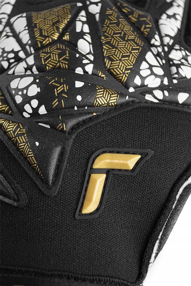 Vartininko pirštinės Reusch Attrakt Gold X Evolution Cut Finger Support - Juodos