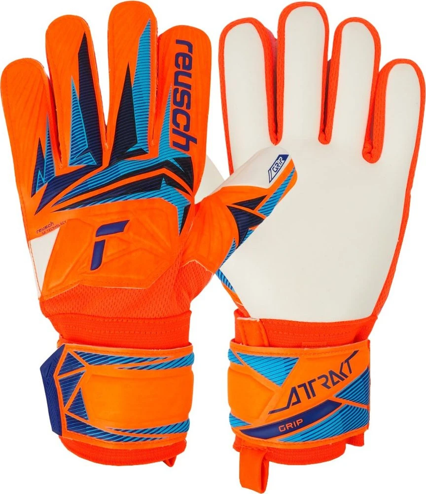 Vaikiškos pirštinės Reusch Attrakt Grip World Cup 56 72 814 2290