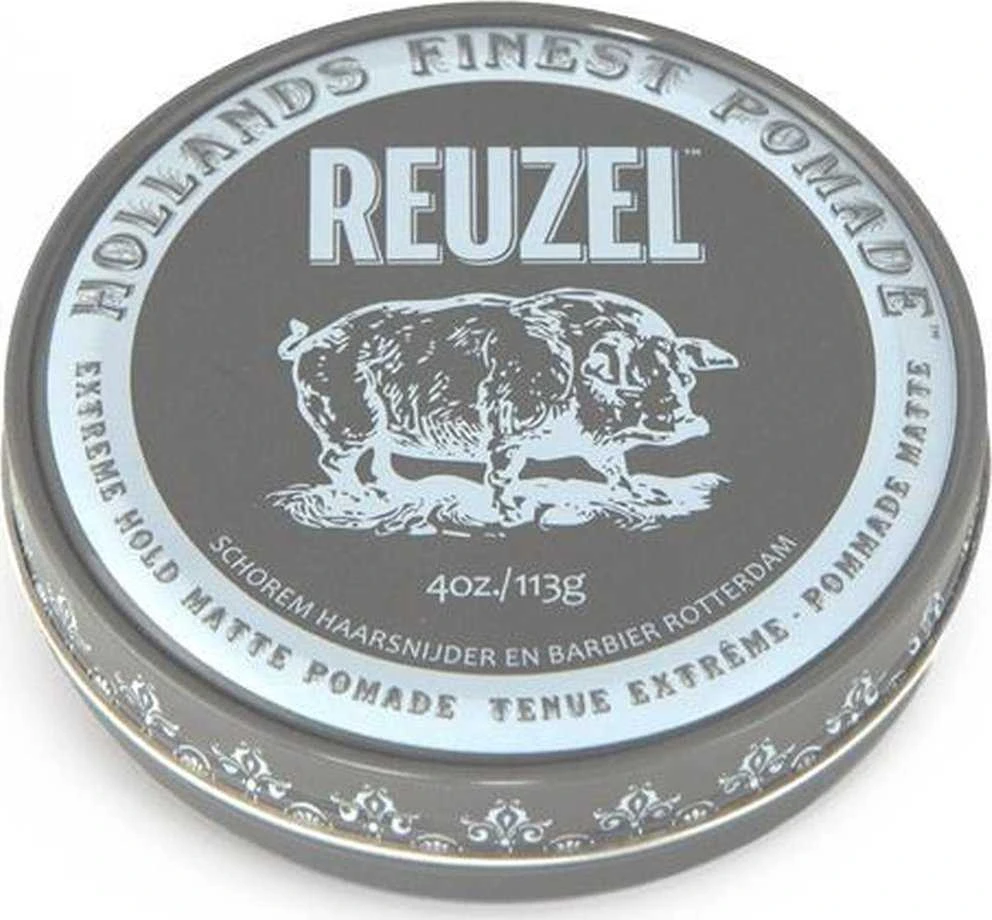 Plaukų formavimo vaškas Reuzel Extreme Hold Matte Pomade - Pomada plaukams, 113g
