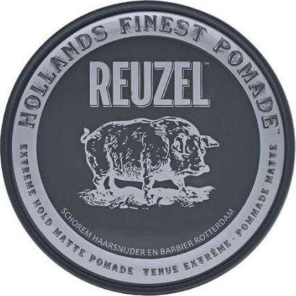 Reuzel Hollands Finest Pomade Extreme Hold Matte Pomade Hair Kreminis, 35 g