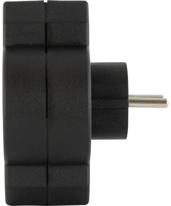 REV REV Steckdosenadapter 3-fach mit Überspannungsschutz, juodas