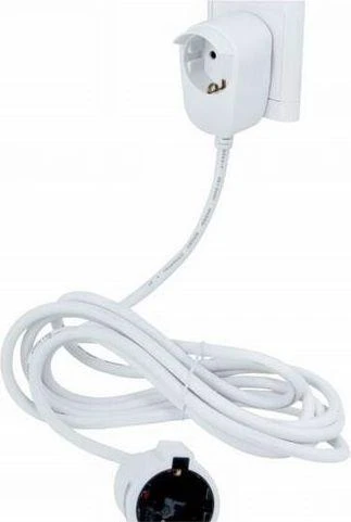 REV prailginimas Powersplit 5m baltas