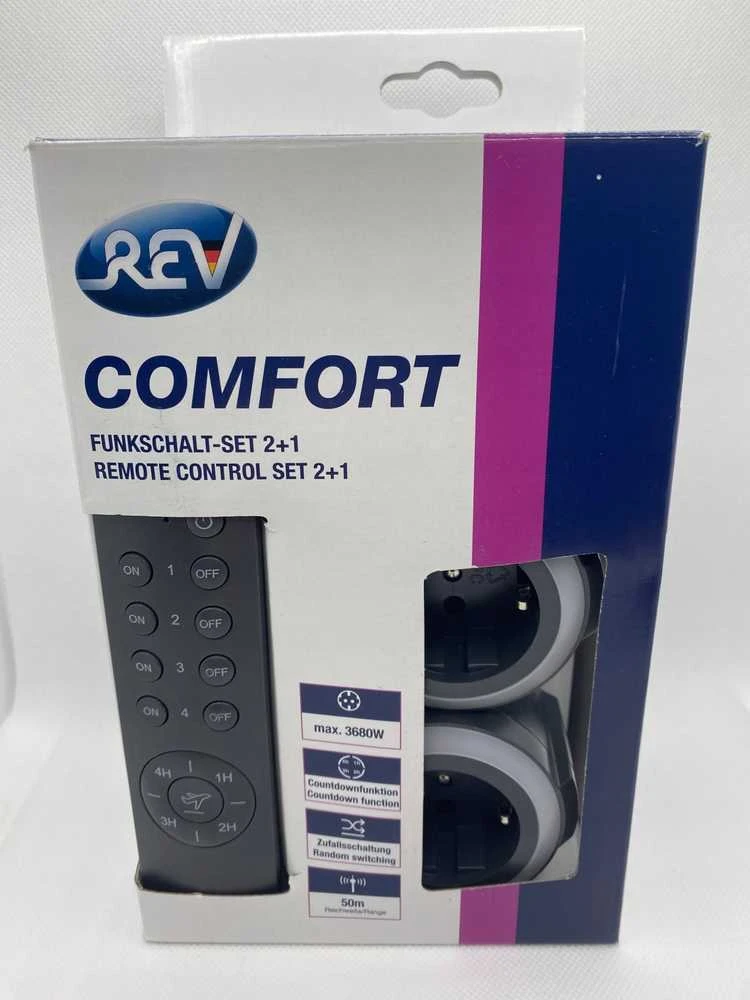 Šakotuvas REV REV Radio Switch Set 2 + 1 COMFORT anthracite