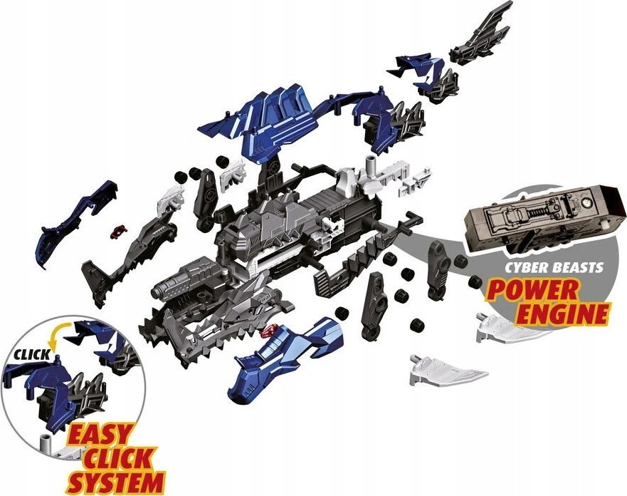 Revell CyberBeasts HydroFang 1/35 plastikinis surenkamas modelis 35 cm