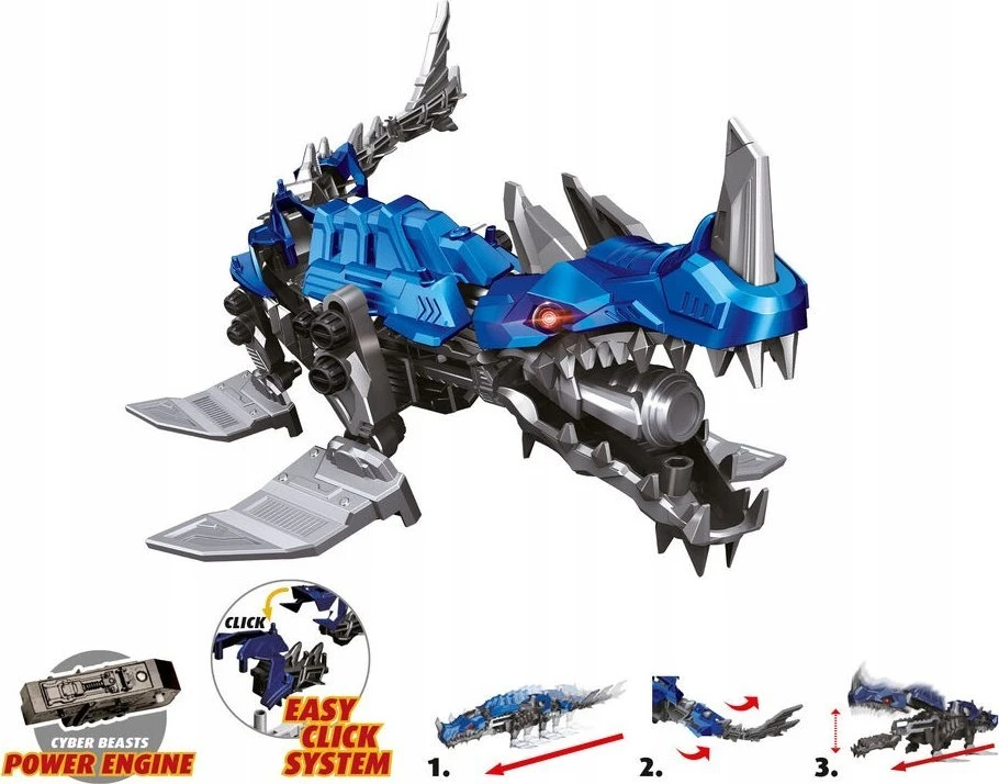 Revell CyberBeasts HydroFang 1/35 plastikinis surenkamas modelis 35 cm