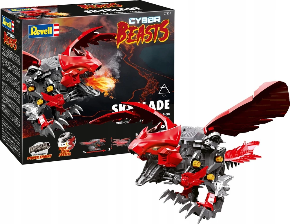 Revell CyberBeasts SkyBlade 1/35 surenkamas plastikinis modelis 30 cm