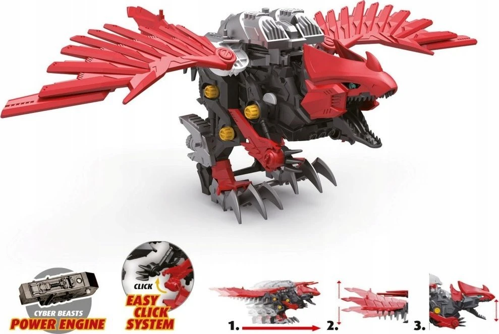 Revell CyberBeasts SkyBlade 1/35 surenkamas plastikinis modelis 30 cm
