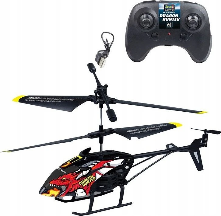 Revell *****REVEL nuotoliniu būdu valdomas sraigtasparnis „Dragon Hunter“ 23990