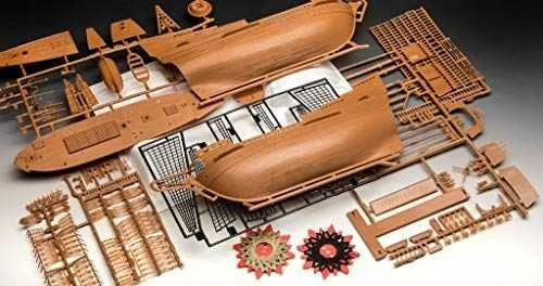 Revell Mayflower 400 m. jubiliejaus laivo modelis 1/83 dovanų rinkinys