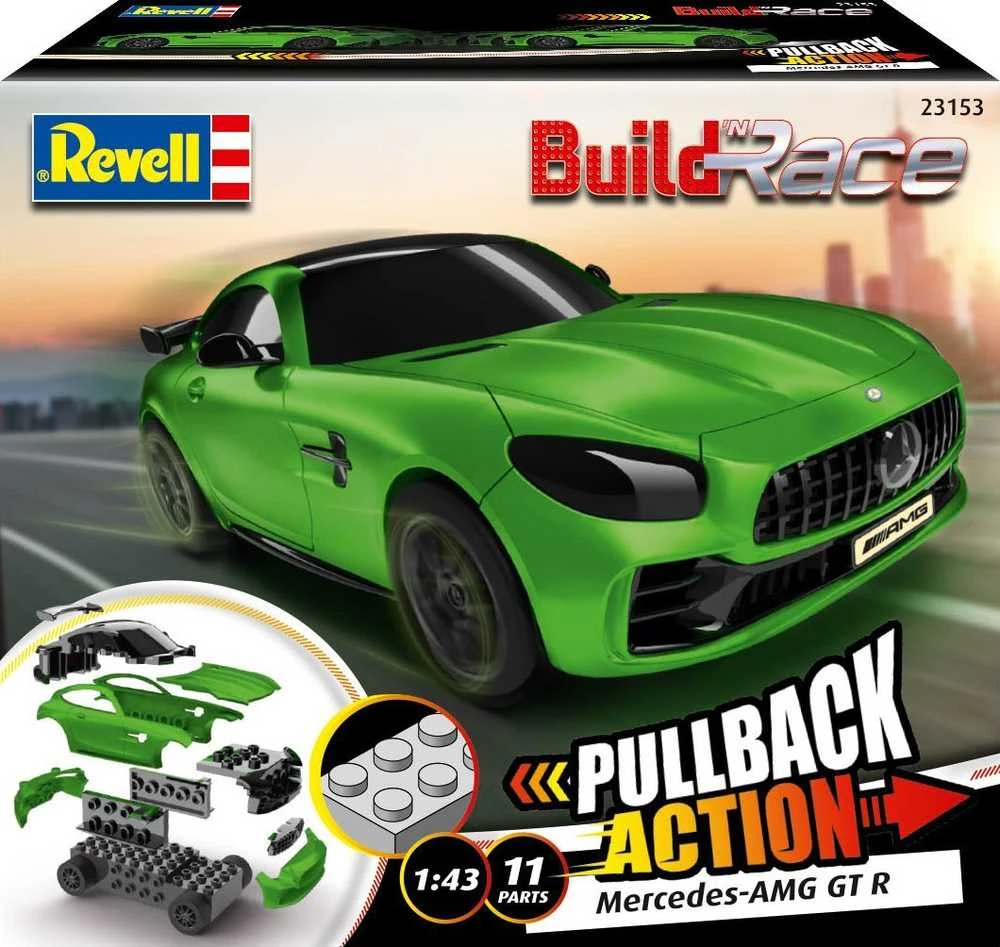 Revell 23153 Konstruok ir lenktyniaukite Mercedes AMG GT R