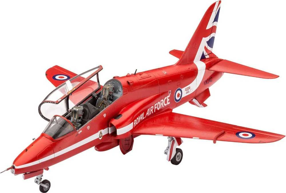 Revell BAe Hawk T.1 Raudona Arrows dovanų komplektas 1/72 (64921)