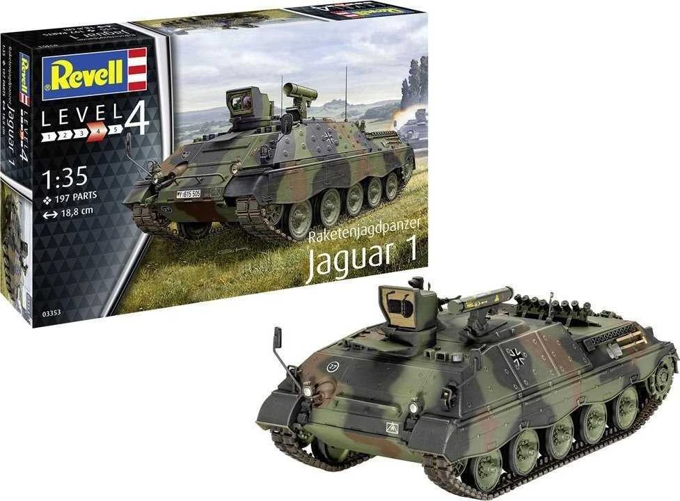 Revell Jaguar 1 Raketenjagdpanzer 1/35 plastikinis modelio rinkinys (03353)