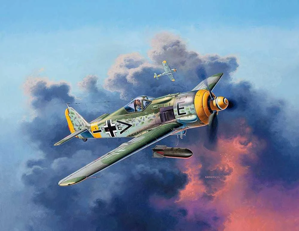 Revell Focke-Wulf Fw 190 F-8 lėktuvo modelio dovanų rinkinys 1:72
