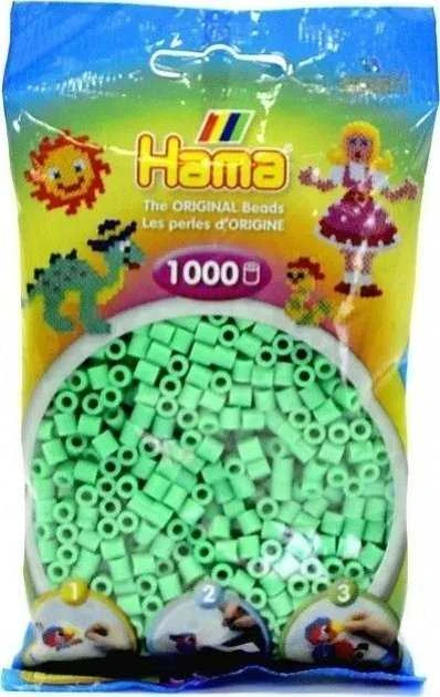 Revell Hama midi karoliukai 1000vnt l.žalia