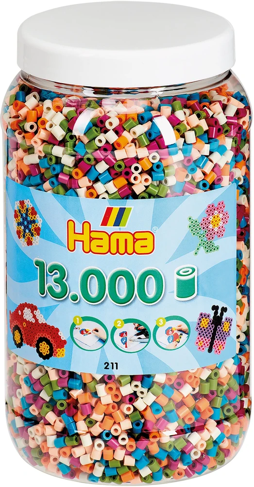 Hama Beads Hama – Midi Perler 13000stk Mix 58 – (381158)