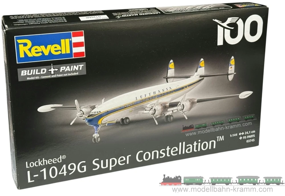 Revell Lockheed Super Constellation Lufthansa lėktuvas 1/144