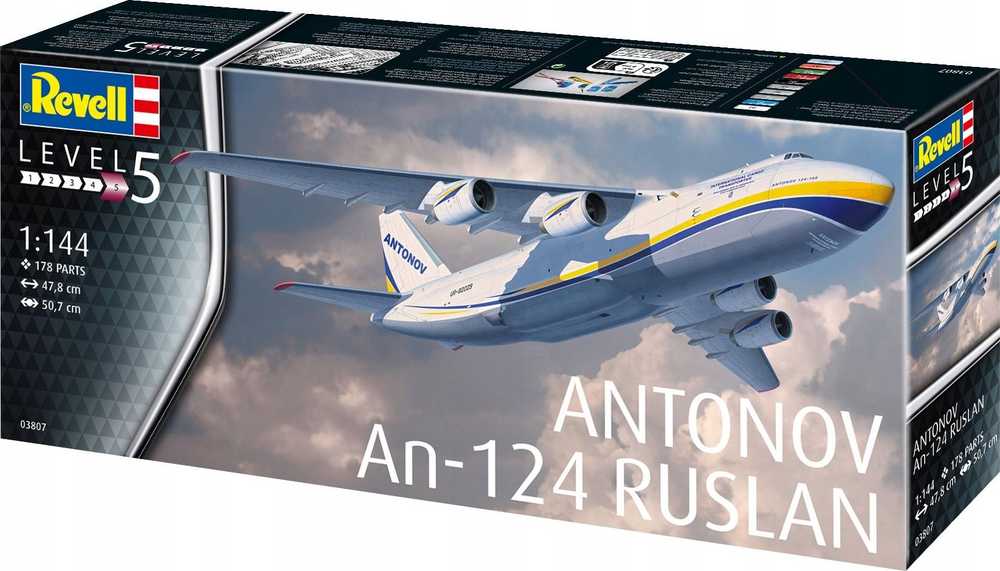 Revell – Antonovas AN-124 Ruslanas, 1/144, 03807